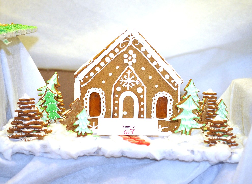 Over 70 entries in the Annual Gingerbread Holiday display at the Prescott Resort that is free and open to the public through the new year. (Les Stukenberg/Courier)