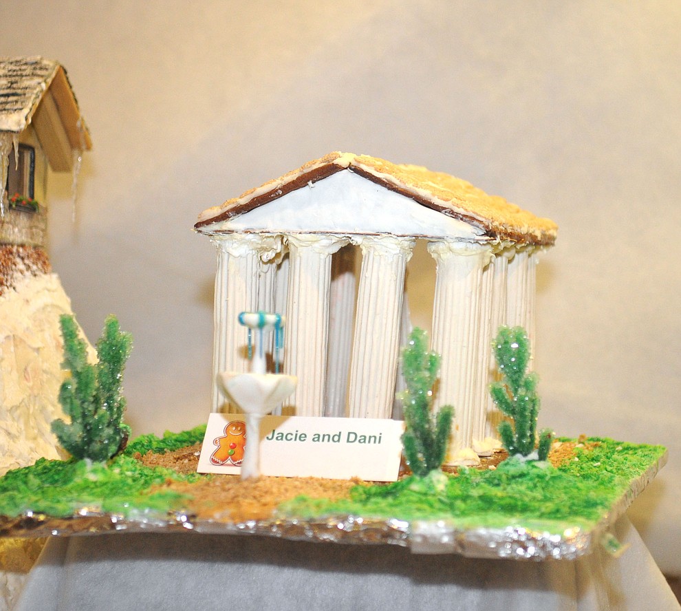 Over 70 entries in the Annual Gingerbread Holiday display at the Prescott Resort that is free and open to the public through the new year. (Les Stukenberg/Courier)