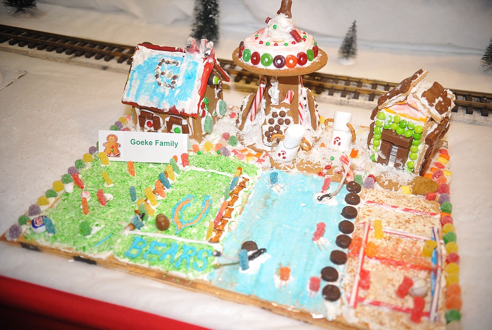 Over 70 entries in the Annual Gingerbread Holiday display at the Prescott Resort that is free and open to the public through the new year. (Les Stukenberg/Courier)
