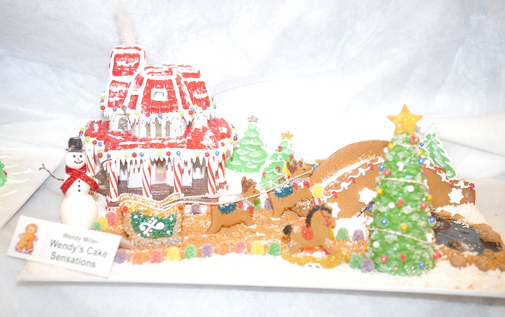 Over 70 entries in the Annual Gingerbread Holiday display at the Prescott Resort that is free and open to the public through the new year. (Les Stukenberg/Courier)