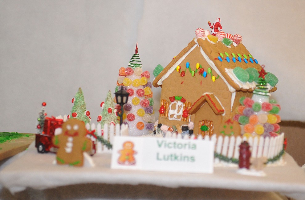 Over 70 entries in the Annual Gingerbread Holiday display at the Prescott Resort that is free and open to the public through the new year. (Les Stukenberg/Courier)