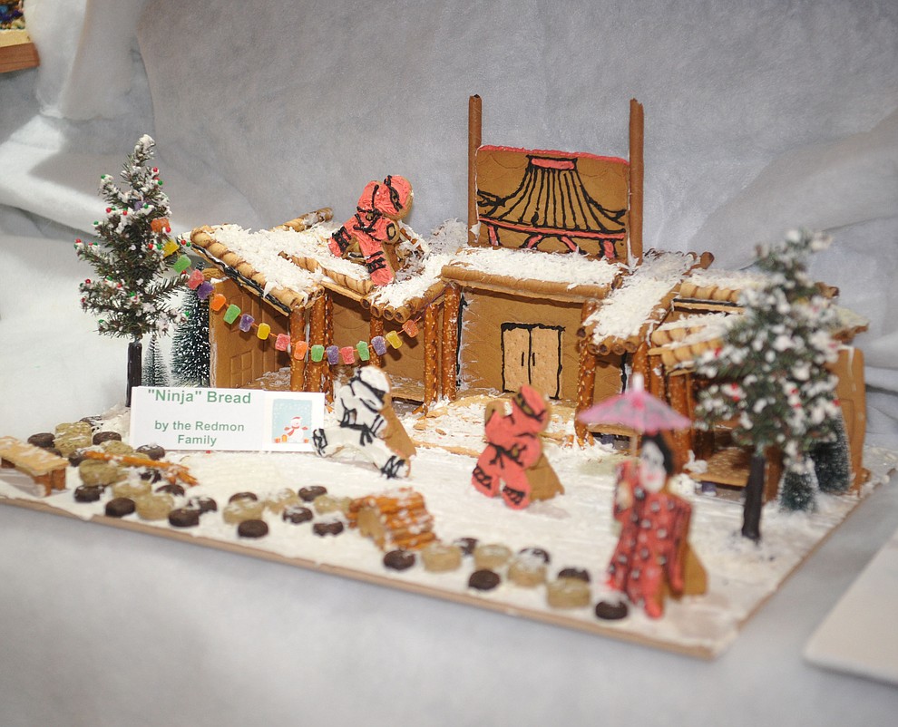 Over 70 entries in the Annual Gingerbread Holiday display at the Prescott Resort that is free and open to the public through the new year. (Les Stukenberg/Courier)