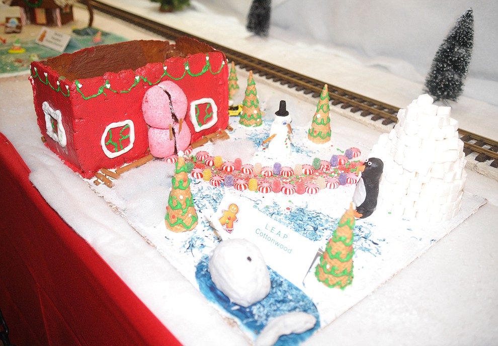 Over 70 entries in the Annual Gingerbread Holiday display at the Prescott Resort that is free and open to the public through the new year. (Les Stukenberg/Courier)
