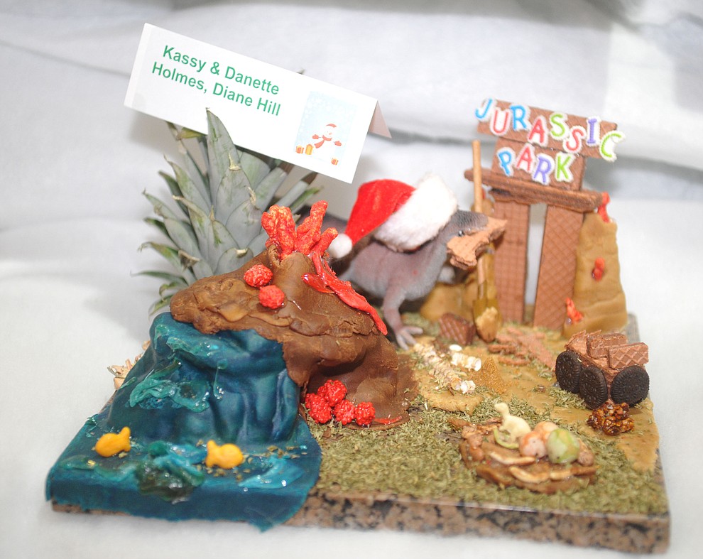 Over 70 entries in the Annual Gingerbread Holiday display at the Prescott Resort that is free and open to the public through the new year. (Les Stukenberg/Courier)