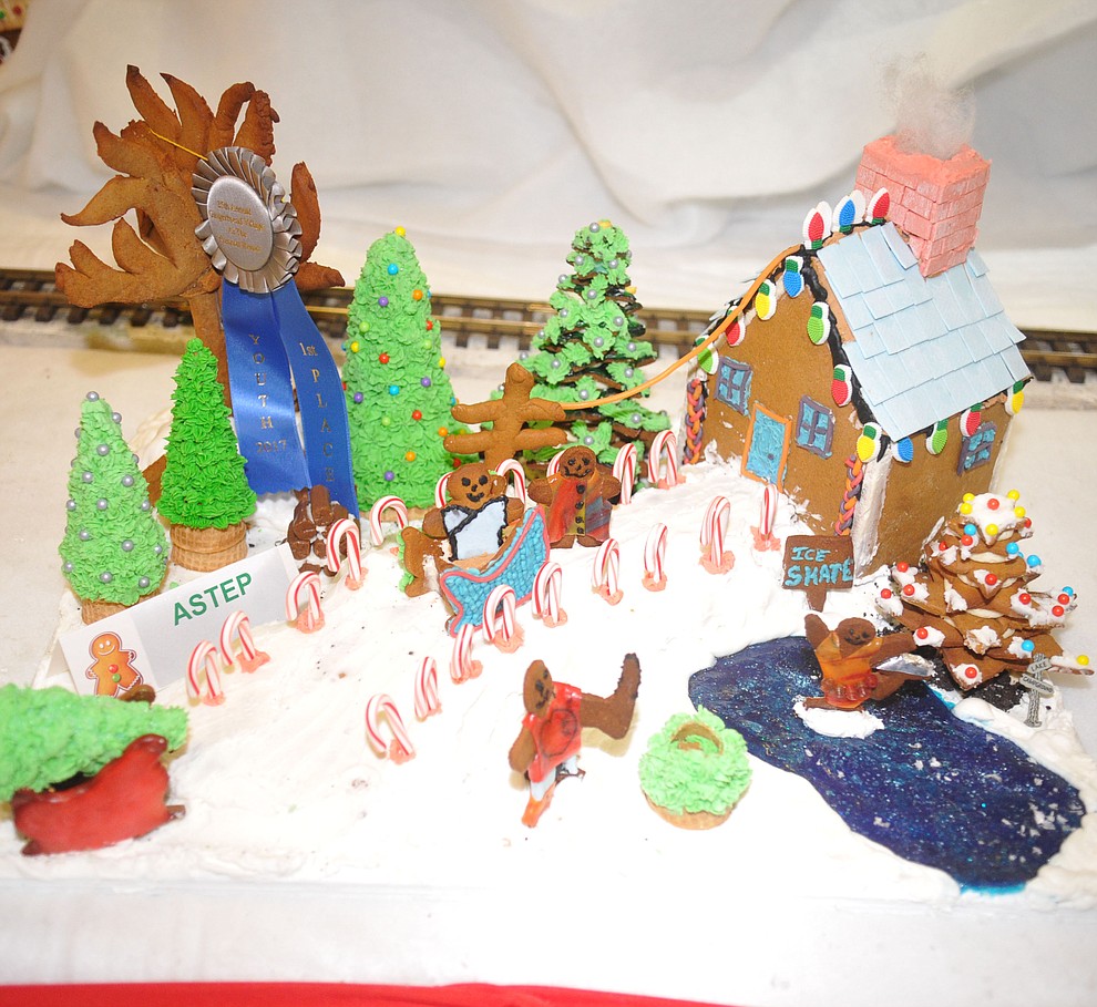 Over 70 entries in the Annual Gingerbread Holiday display at the Prescott Resort that is free and open to the public through the new year. (Les Stukenberg/Courier)