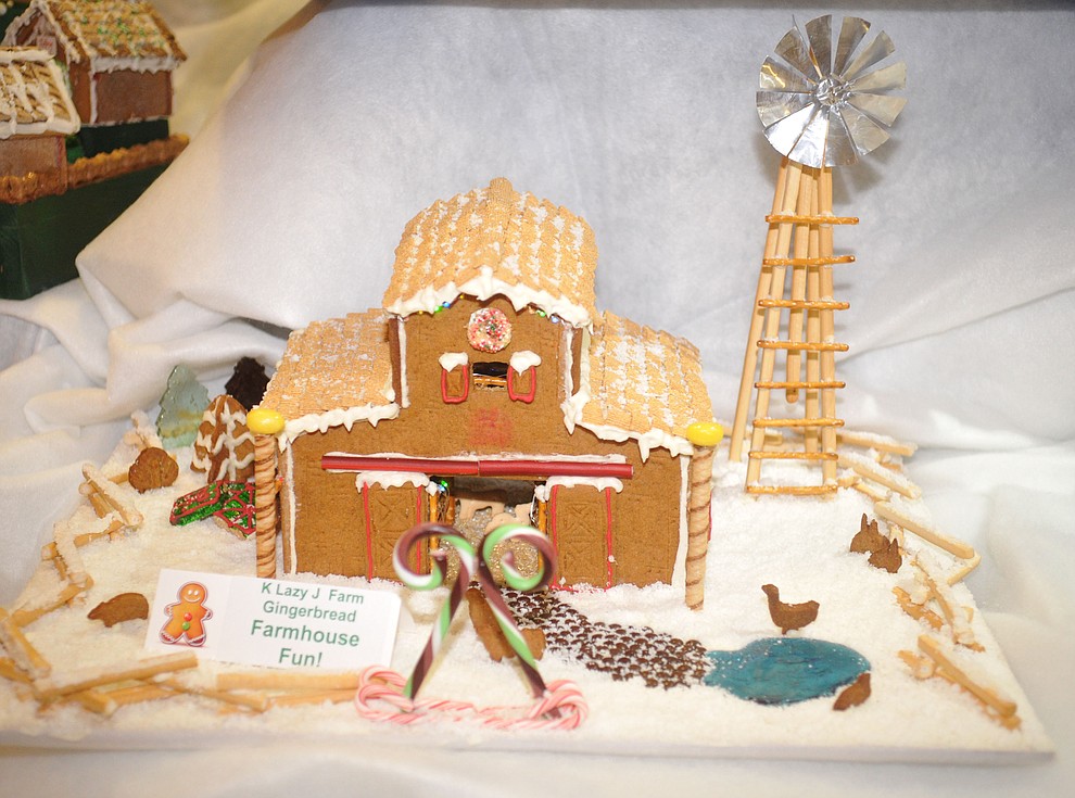 Over 70 entries in the Annual Gingerbread Holiday display at the Prescott Resort that is free and open to the public through the new year. (Les Stukenberg/Courier)