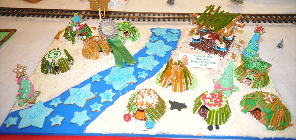 Over 70 entries in the Annual Gingerbread Holiday display at the Prescott Resort that is free and open to the public through the new year. (Les Stukenberg/Courier)