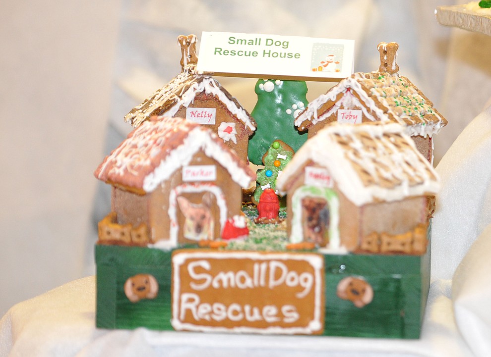 Over 70 entries in the Annual Gingerbread Holiday display at the Prescott Resort that is free and open to the public through the new year. (Les Stukenberg/Courier)