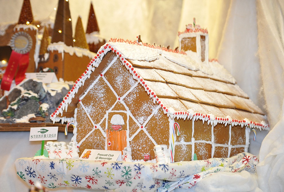 Over 70 entries in the Annual Gingerbread Holiday display at the Prescott Resort that is free and open to the public through the new year. (Les Stukenberg/Courier)