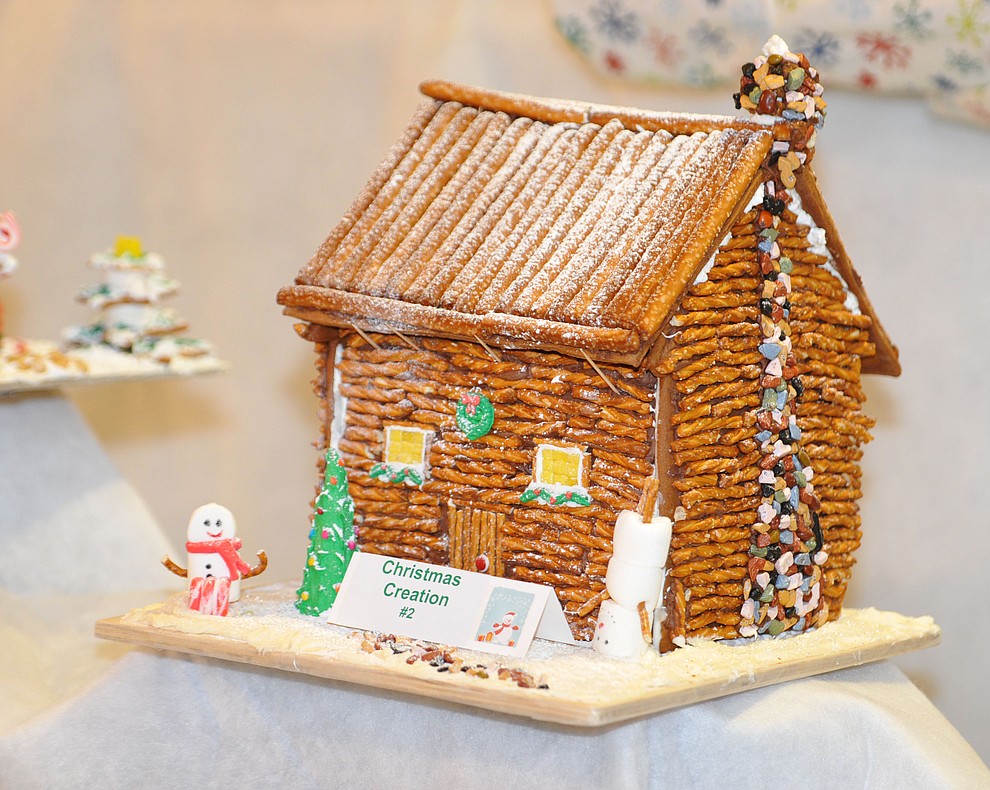 Over 70 entries in the Annual Gingerbread Holiday display at the Prescott Resort that is free and open to the public through the new year. (Les Stukenberg/Courier)