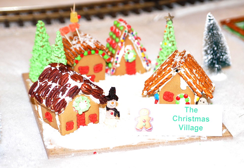 Over 70 entries in the Annual Gingerbread Holiday display at the Prescott Resort that is free and open to the public through the new year. (Les Stukenberg/Courier)