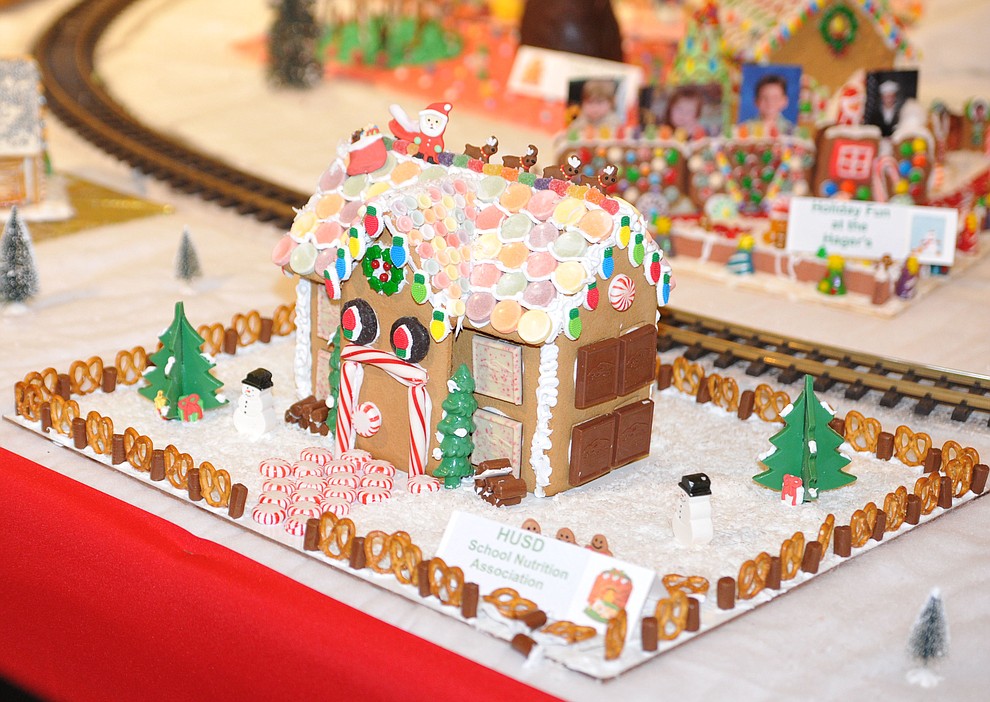 Over 70 entries in the Annual Gingerbread Holiday display at the Prescott Resort that is free and open to the public through the new year. (Les Stukenberg/Courier)