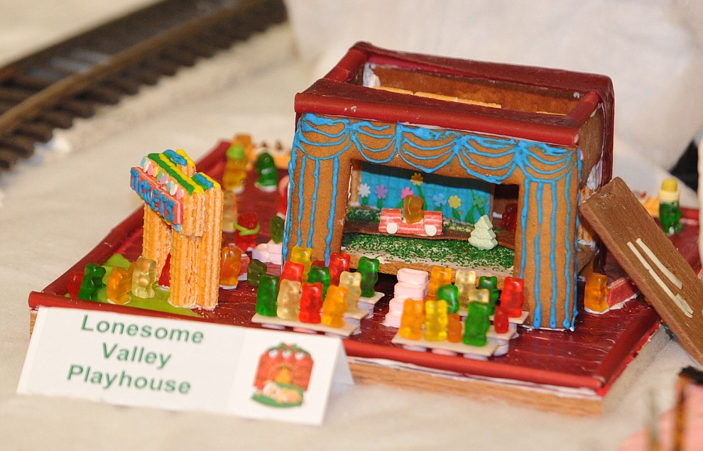 Over 70 entries in the Annual Gingerbread Holiday display at the Prescott Resort that is free and open to the public through the new year. (Les Stukenberg/Courier)