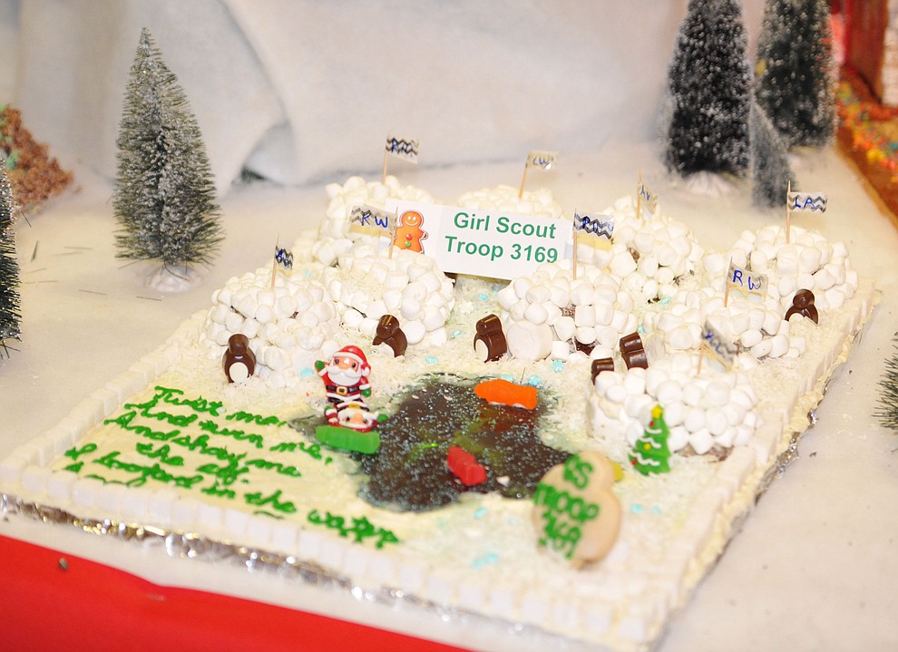 Over 70 entries in the Annual Gingerbread Holiday display at the Prescott Resort that is free and open to the public through the new year. (Les Stukenberg/Courier)