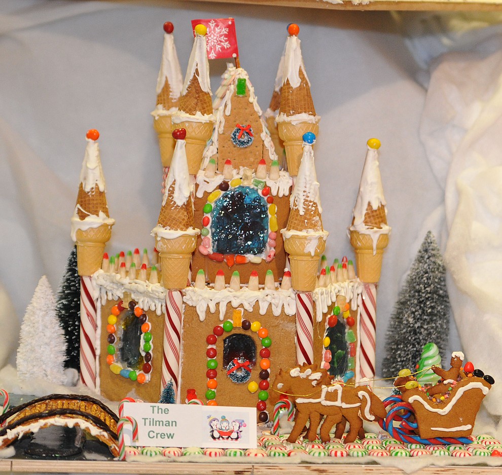 Over 70 entries in the Annual Gingerbread Holiday display at the Prescott Resort that is free and open to the public through the new year. (Les Stukenberg/Courier)