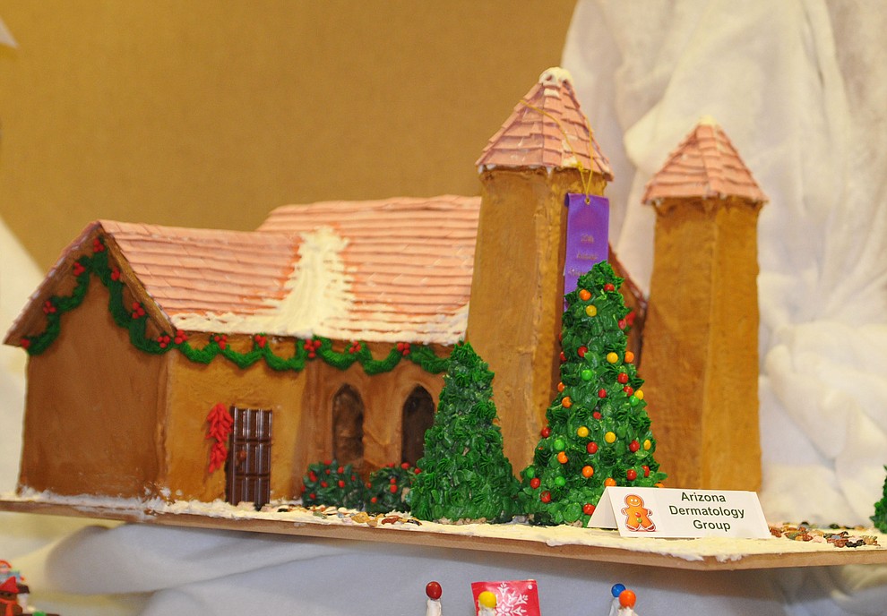 Over 70 entries in the Annual Gingerbread Holiday display at the Prescott Resort that is free and open to the public through the new year. (Les Stukenberg/Courier)