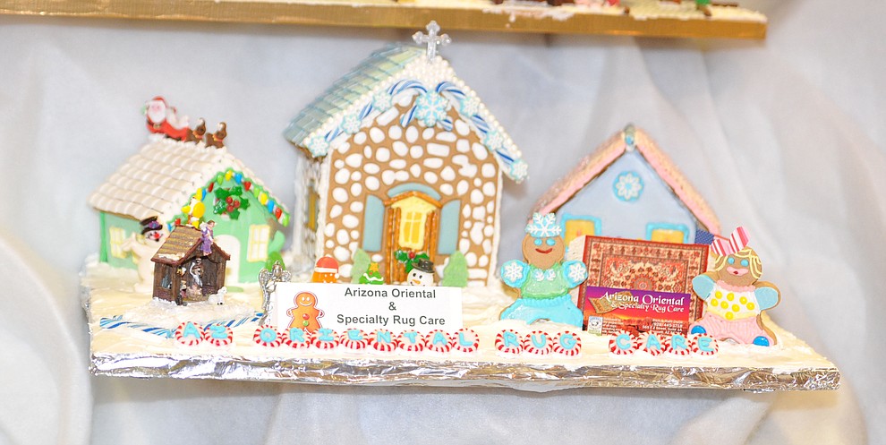Over 70 entries in the Annual Gingerbread Holiday display at the Prescott Resort that is free and open to the public through the new year. (Les Stukenberg/Courier)