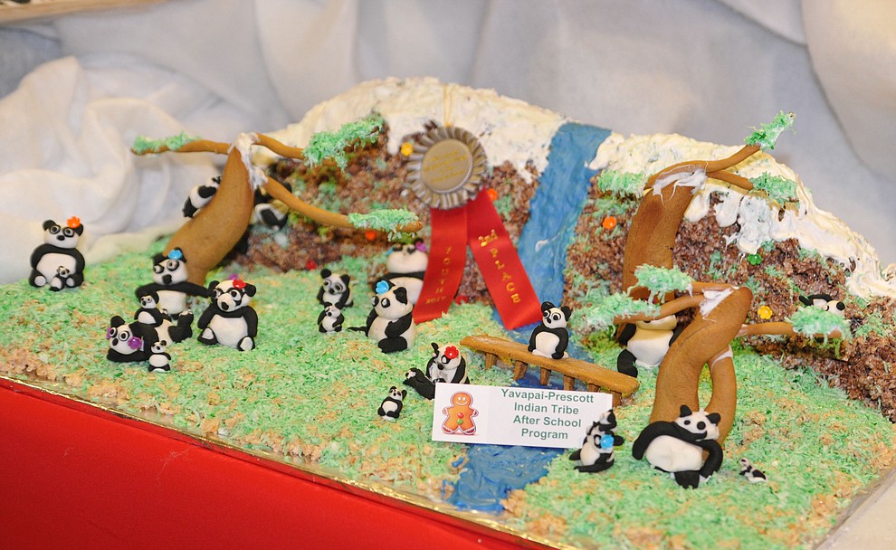 Over 70 entries in the Annual Gingerbread Holiday display at the Prescott Resort that is free and open to the public through the new year. (Les Stukenberg/Courier)