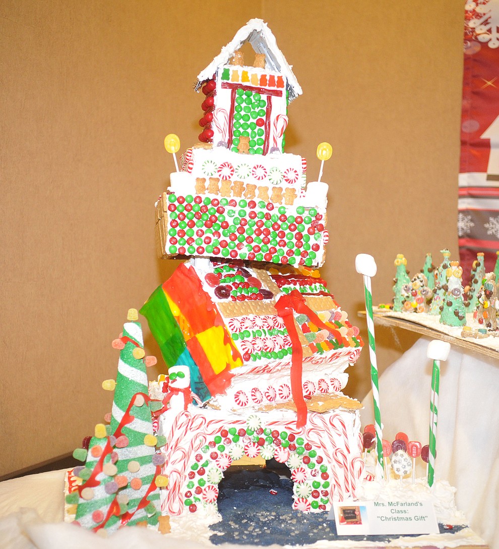 Over 70 entries in the Annual Gingerbread Holiday display at the Prescott Resort that is free and open to the public through the new year. (Les Stukenberg/Courier)