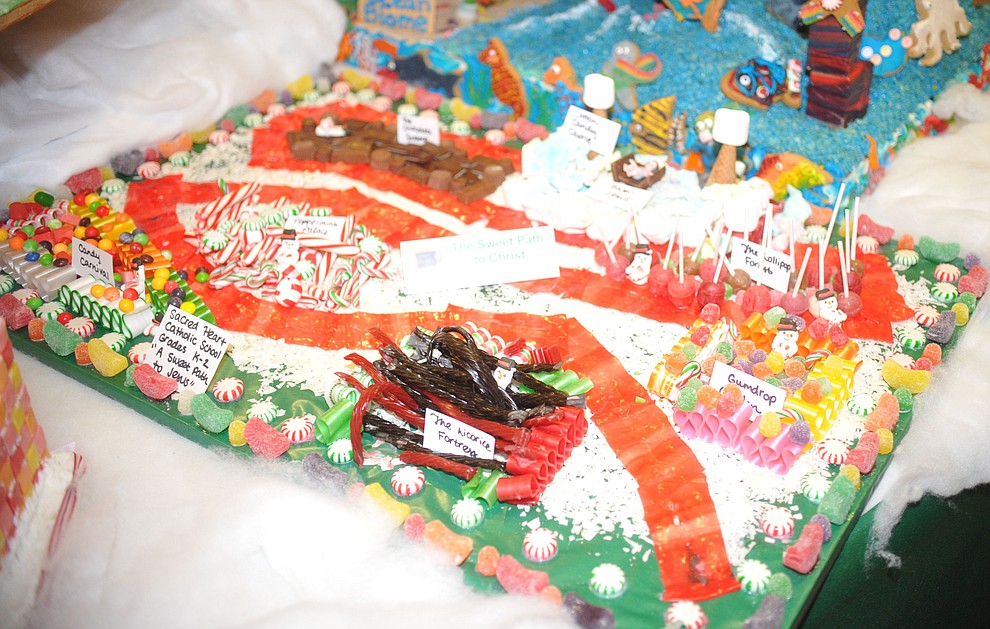 Over 70 entries in the Annual Gingerbread Holiday display at the Prescott Resort that is free and open to the public through the new year. (Les Stukenberg/Courier)