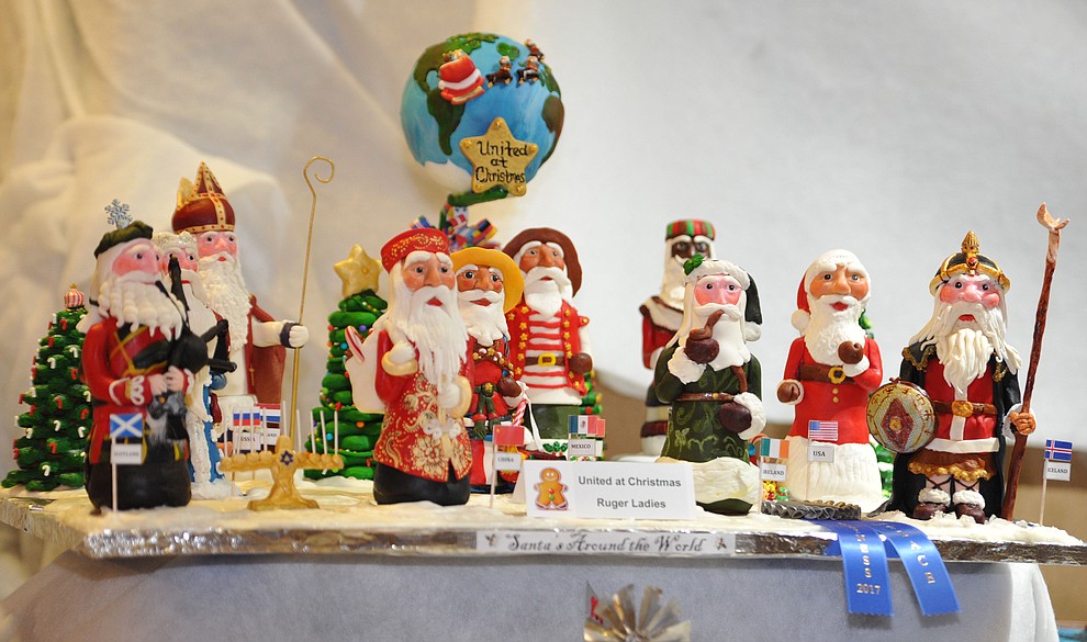 Over 70 entries in the Annual Gingerbread Holiday display at the Prescott Resort that is free and open to the public through the new year. (Les Stukenberg/Courier)