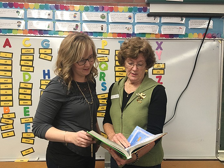 Prescott Unified School District started a new program where retired teachers can volunteer to help mentor new teachers. (Courtesy)