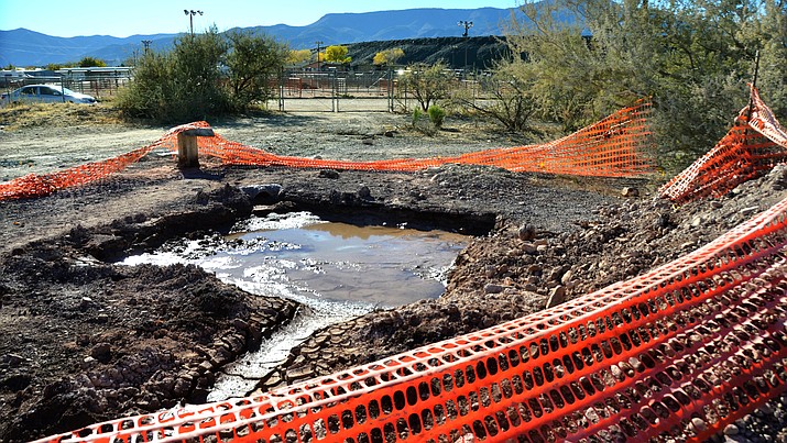 The drilling rig has been removed from the Verde Valley Fairground’s injection well site. VVN/Vyto Starinskas