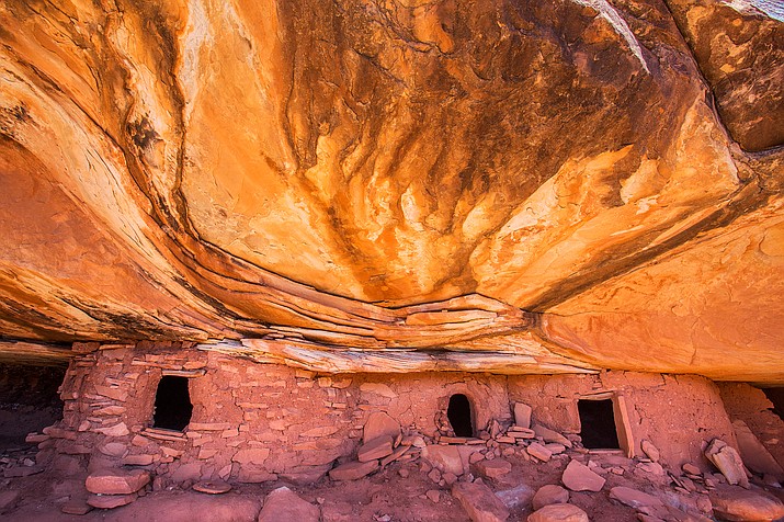Bears Ears National Monument sought to protect areas like this dwelling on Western Cedar Mesa Canyon (above) and rock art at Fish Creek (below) protected in the monument area prior to President Donald Trump's decision to downsize the monument Dec. 4. Many of these areas have cultural importance to Native American tribes. Photo courtesy of Grand Canyon Trust, Jonathan Bailey