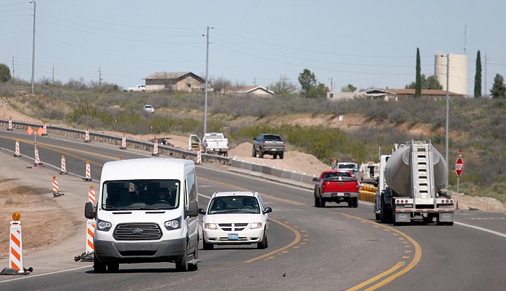 Camp Verdeans have spent much of 2017 dealing with Arizona Department of Transportation’s $60 million-plus project to widen nine miles of highway and build seven roundabouts on SR 260 between I-17 and Thousand Trails Road. (Photo by Bill Helm)