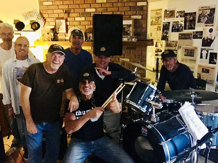 An updated photo of Road One South, during a rehearsal for Acker Night.