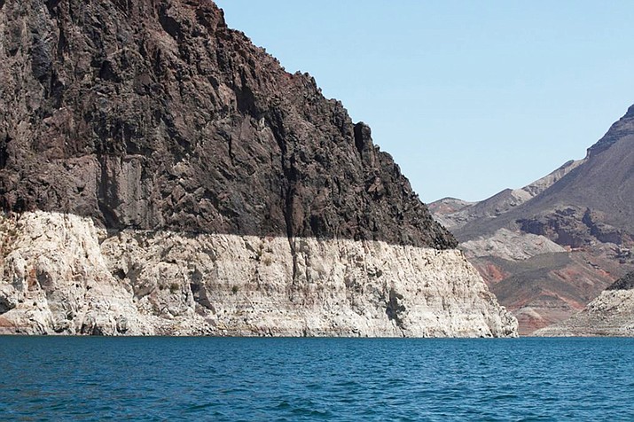 Lake Mead at the western end of Grand Canyon. (Photo/U.S. Geological Survey) 