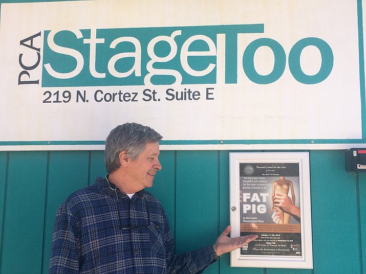 Kevin Nissen, director of “Fat Pig” at Prescott Center for the Arts Stage Too. (Jason Wheeler/Kudos)