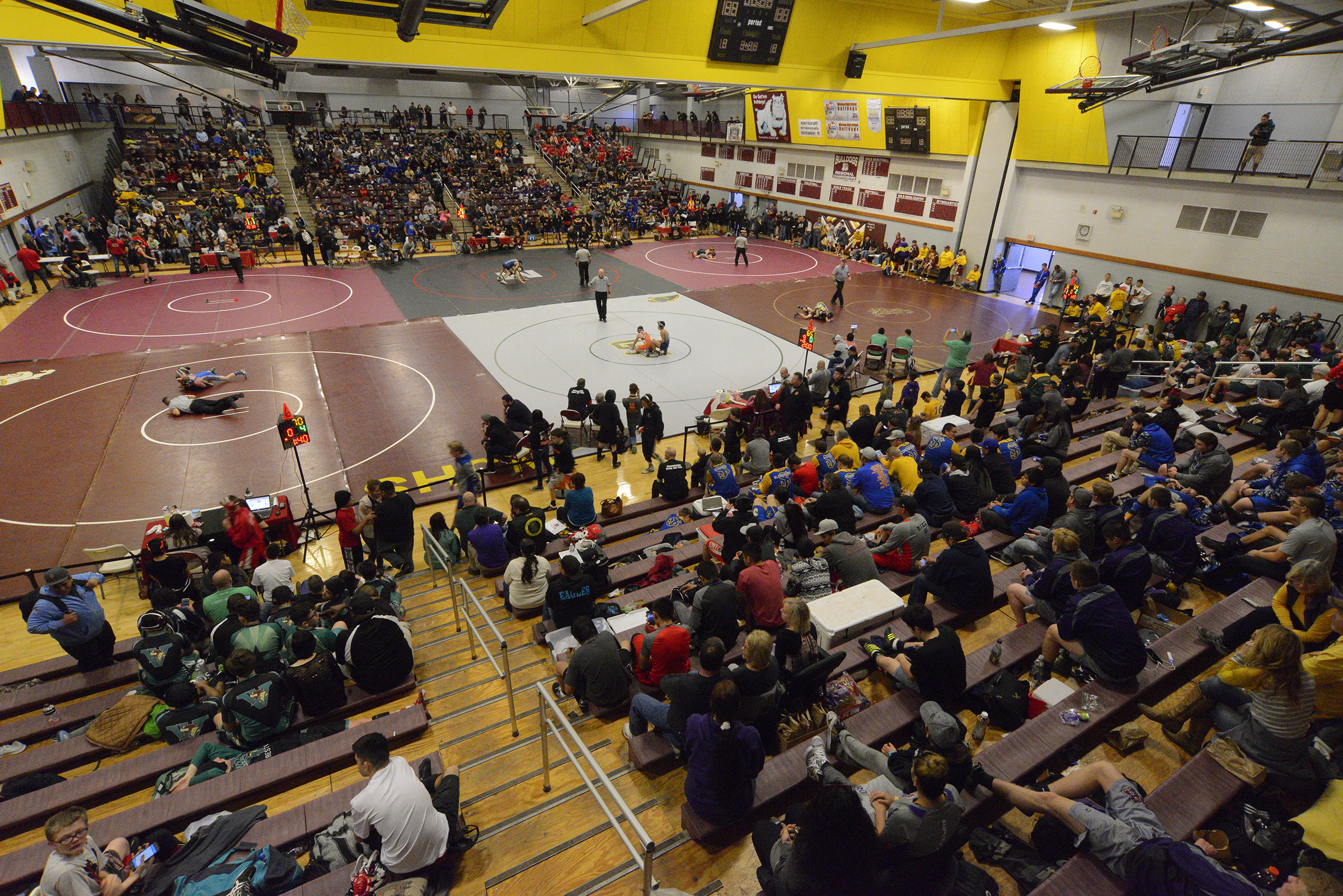 54th annual Doc Wright wrestling tourney draws schools from around