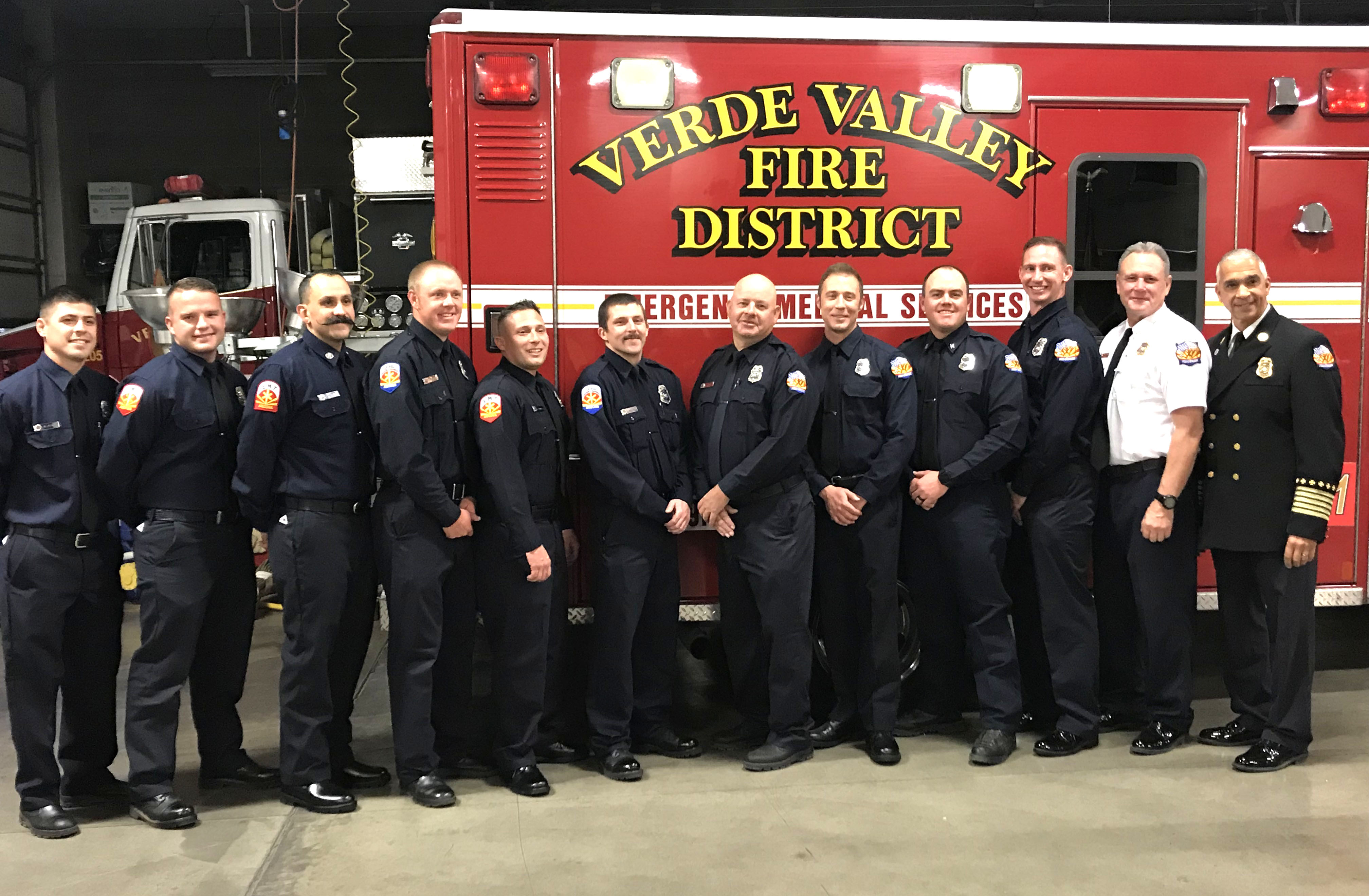 Verde Valley Fire District promotes 12 employees The Verde Independent Cottonwood, AZ