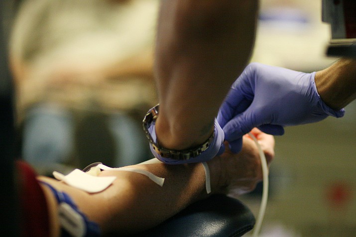 The next Camp Verde Community Blood Drive will be from 11 a.m. until 4 p.m. Thursday, Feb. 15 at St. Frances Cabrini Catholic Church, located at 781 S. Cliffs Parkway. (Photo by Bill Helm)
