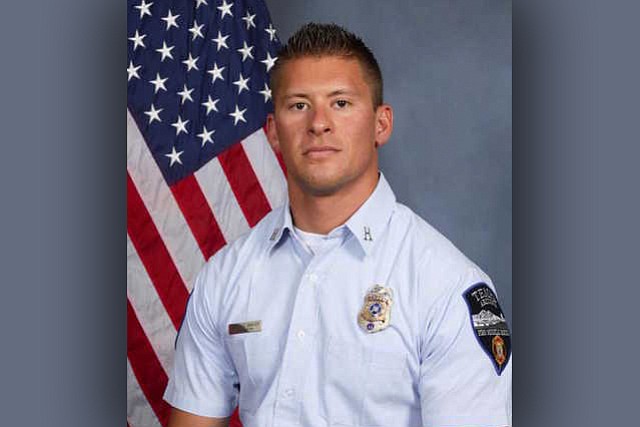 Authorities say off-duty Tempe Fire Department Captain Kyle Brayer, 34, was shot in the head following an altercation n Scottsdale early Sunday. (Tempe Fire Department)