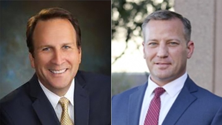 Craig Brown (left) and Gilbert Davidson (Arizona Department of Administration)