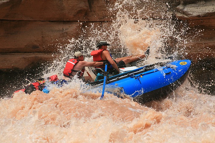 Four hundred and sixty-eight permits are available for 12 to 25 day river trips on the Colorado through the Grand Canyon for non-commercial trips.