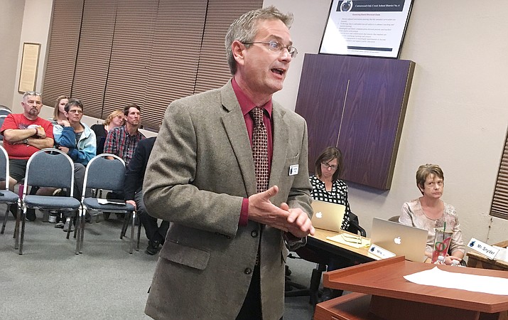 Cottonwood-Oak Creek School District Superintendent Steve King. VVN/Bill Helm