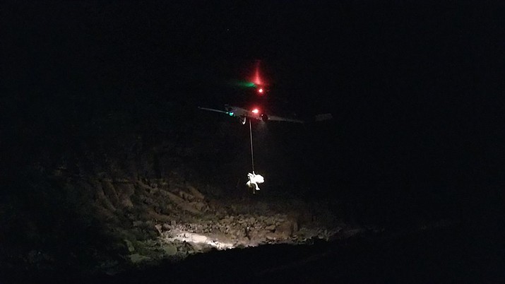 On the evening of Feb. 10, 2018 the Mohave County Sheriff's Office Search and Rescue received a call of a downed civilian helicopter near Grand Canyon West. Searchers were activated and responded to the search area. They were transported by helicopter and joined first responders on scene in the ongoing rescue efforts from the Hualapai Nation EMS, Hualapai Nation Police Department, Kingman DPS helicopter, Flagstaff DPS helicopter, Mercy Air helicopter, CareFlight helicopter, Classic helicopter, and Grand Canyon ARFF personnel. The Air Force also responded. The injured were transported to Las Vegas area hospitals. Rescuers remained on scene overnight until evacuated Sunday morning. In addition, River Medical and Lake Mohave Rancho Fire also responded supporting rescue efforts. (Mohave County Search and Rescue)