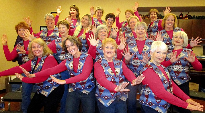 The Red RockAppella women’s chorus will perform “Winter Romance” on Feb. 17 at the Sedona Hub. 