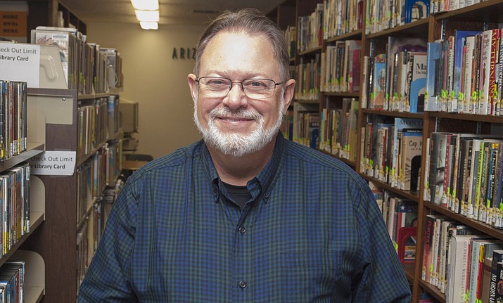 Winslow Library Director Galen Worthington. (Todd Roth/NHO)