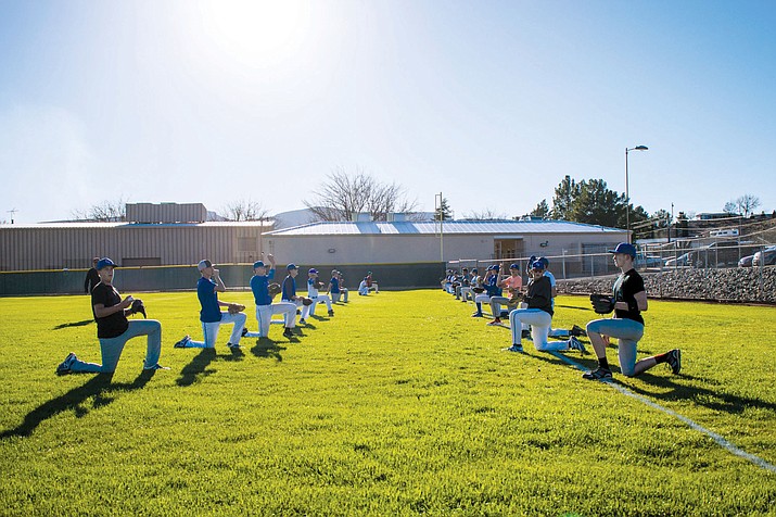 After having 10 seniors last year, Camp Verde baseball doesn’t have any this season. (VVN/Halie Chavez)