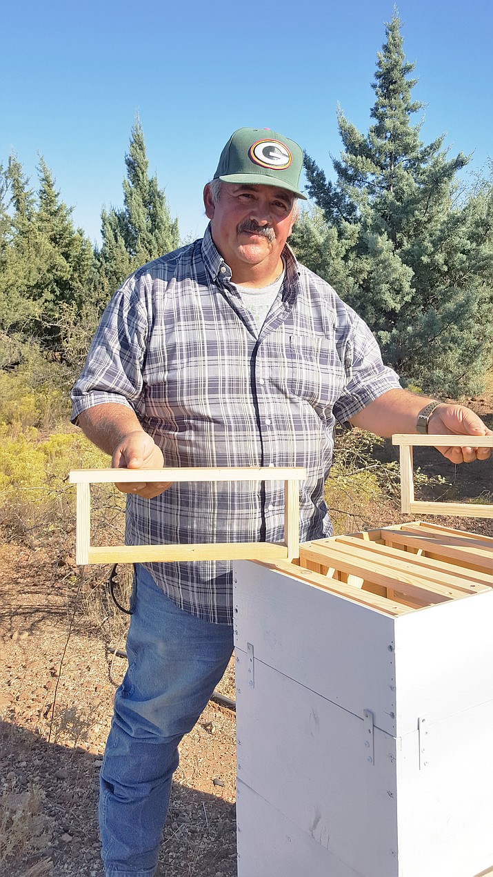 Cottonwood farmer and beekeeper Rick Rocha. (Courtesy photo)