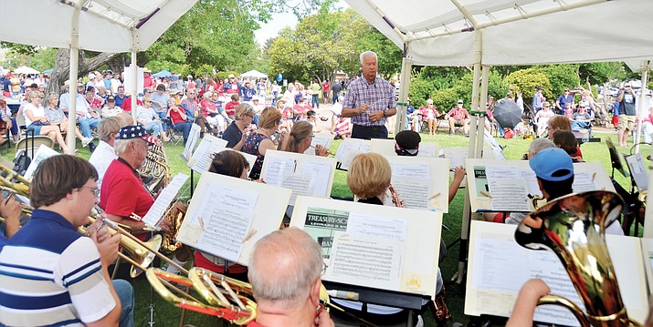 The Cottonwood Community Band will bring its music to you by presenting three concerts in three Verde Valley locations under the direction of Dr. Sy Brandon. (VVN/File Photo)