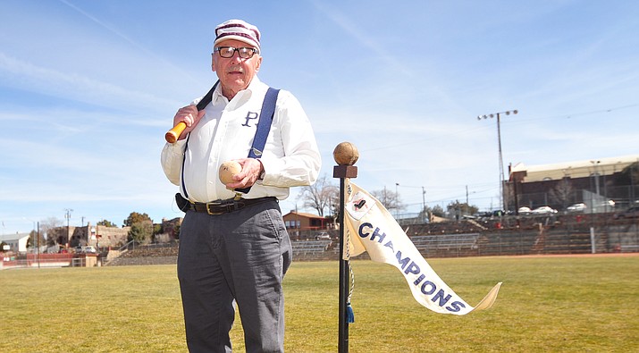 Mike Adrian is organizing an 1860’s rules baseball game at Ken Lindley Field in Prescott at 11 a.m. Saturday, March 10. Teams from Phoenix and Illinois will be playing each other in the old school game. 