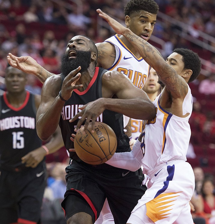 Green's 3-pointer at buzzer lifts Rockets over Suns | The Daily Courier ...