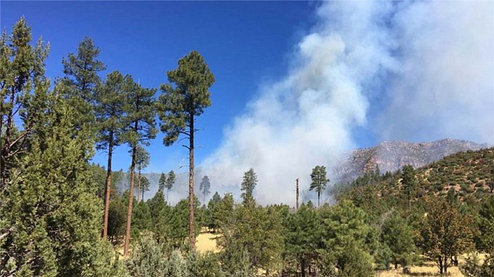 Payson Wildfire Caused By Fireworks Now 100 Percent Contained The Daily Courier Prescott Az