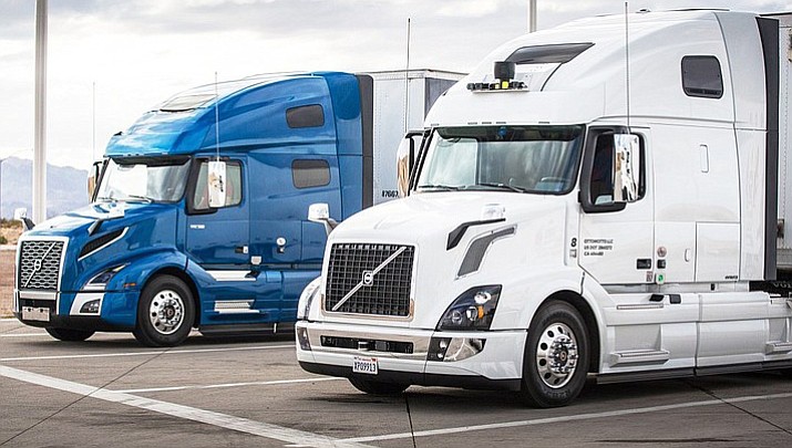Uber has suspended operations of their self-driving trucks on I-40 following the fatal pedestrian accident in Phoenix March 18. (Stock photo)