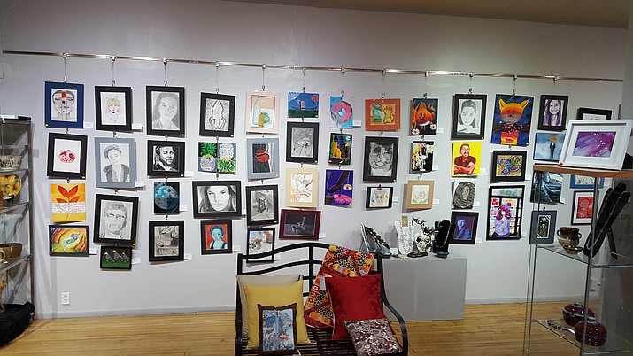 More than 150 entries in 2-dimensional and 3-dimensional art, submitted from area high school students, are on display through Sunday, April 29, at the Prescott Center for the Arts Gallery. (PCA/Courtesy)
